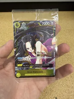 Bandai One Piece Boa Hancock Release Event Winner P-115 Special 7000 Power - Image 1