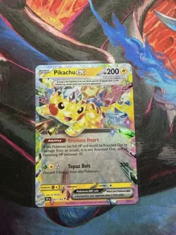 Pokemon Pikachu EX 057/191 Surging Sparks Card NM - Image 1