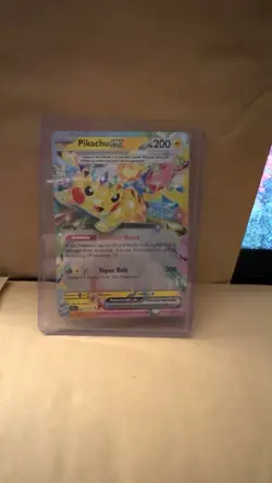 Pokemon Pikachu TCG Sv08: Surging Sparks EX Holo Card 057/191 - Image 2