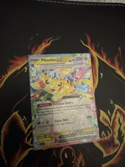 Pikachu EX 057/191 Sv08: Surging Sparks Double Rare Pokemon Card TCG NM - Image 1