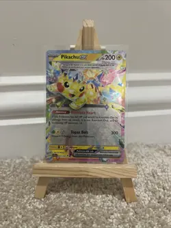 Pikachu Ex 057/191 Surging Sparks Double Holo Mint Condition Pokemon TCG Card - Image 1