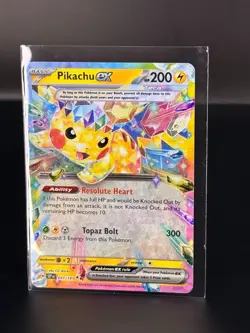 Pikachu EX 057/191 Double Rare Pokemon Surging Sparks Pokemon Card - NM - Image 1