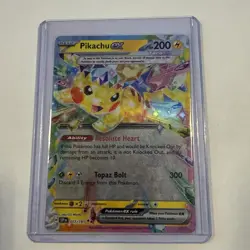 Pokemon Pikachu TCG Sv08: Surging Sparks EX Holo Card 057/191 - Image 1