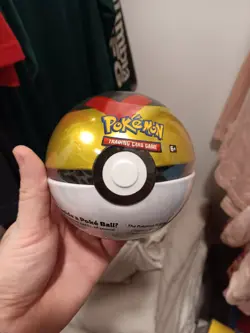 Pokemon PokeBall Tin Lot Of 6 Sealed - 3Booster Packs Per Tin (5 A24, 1 C21) - Image 1