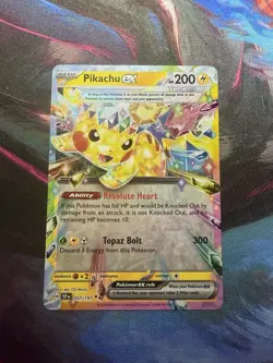 Pokemon Pikachu EX 057/191 Surging Sparks Card NM - Image 1