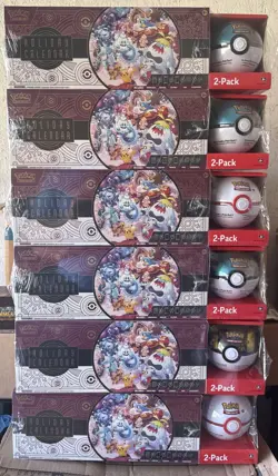 Pokemon TCG 2025 Holiday Advent Calendar New Sealed Random Ball Color - Image 1