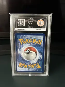 Pokemon Pikachu TCG EX Ultra Rare Card 057/191 Surging Sparks ACE Label 10 - Image 2