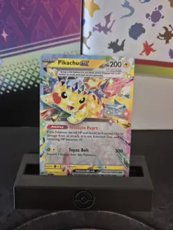 Pokemon Pikachu TCG Card EX 057/191 Surging Sparks English - Image 2