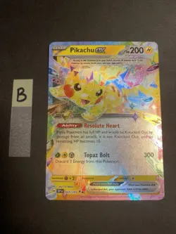 Pikachu ex 057/191 - Double Rare - Surging Sparks - Pokemon Card TCG - Image 3
