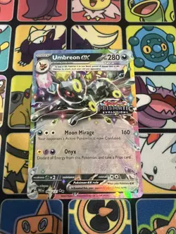 Umbreon ex 060/131 Prismatic Evolutions Stamped Promo Near Mint Pokemon TCG - Image 1