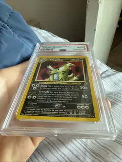 Pokemon Neo Discovery 2001 Tyranitar Holo 1st Edition - Image 3
