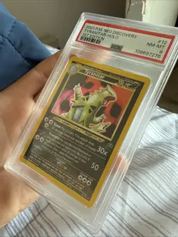 Pokemon Neo Discovery 2001 Tyranitar Holo 1st Edition - Image 4