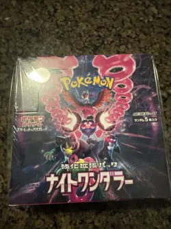 Pokemon TCG Night Wanderer Booster Box - SV6a Japanese! Sealed! - Image 1