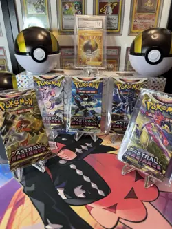 Astral Radiance Pokemon TCG Booster Packs Art Set (5 Packs) FACTORY SEALED - Image 1