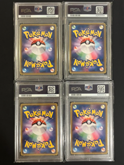 PSA 10 Warm Pikachu 094 095 096 097/XY-P Uniqlo Promo Set Pokemon Japanese 2014 - Image 2
