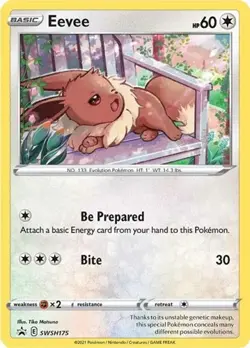 Eevee (#SWSH175) - Holofoil SWSH - Sword & Shield Promo Cards NM Pokemon - Image 1