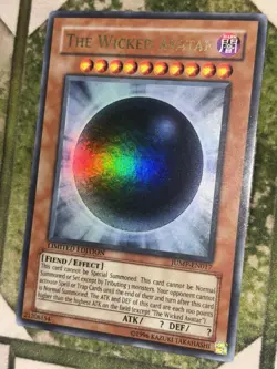 YuGiOh THE WICKED AVATAR Ultra Rare Limited Edition JUMP-EN017 - Image 1