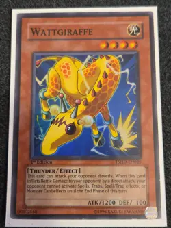 1x (LP) - Wattgiraffe - TSHD-EN025 - Super Rare - 1st Edition YuGiOh - Image 1