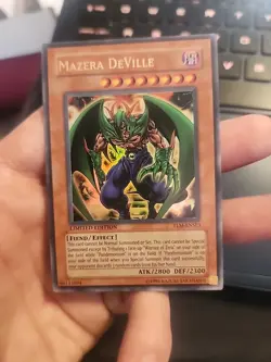 YUGIOH MAZERA DEVILLE TLM ULTRA LIGHT PLAYED - Image 1