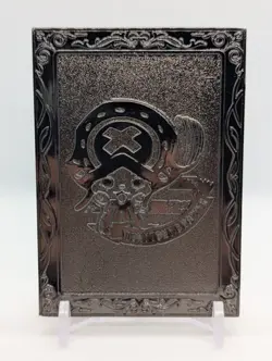 One Piece CCG Perona Waifu Butterfly Wax Thick Metal Gun Metal Back - Image 2