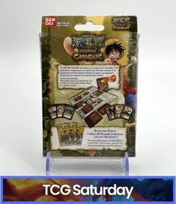 2005 BANDAI ONE PIECE CCG THE QUEST BEGINS STARTER DECK SEALED - Image 2