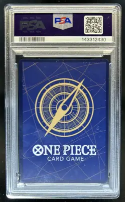 2025 One Piece Illustration Box Vol.4 Dracule Mihawk Promo #ST12-003 PSA 10 - Image 2