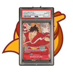 MONKEY.D.LUFFY ST10-006 PSA 10 ENGLISH 1ST ANNIVERSARY PROMO ONE PIECE - Image 1