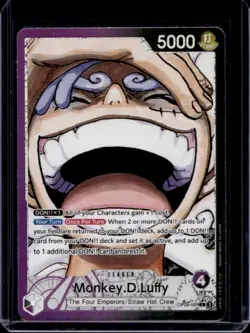 2024 One Piece Emperors in the New World Monkey.D.Luffy Leader #OP09-061 - Image 1