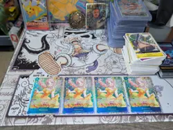 4x Rebecca OP15-053 SR Adventure on Kami's Island One Piece TCG Playset NM - Image 2