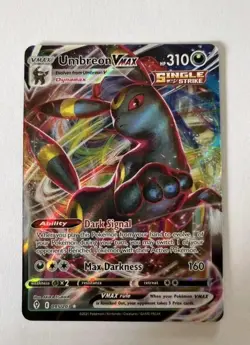 Pokemon TCG Umbreon VMAX Holo Ultra Rare Card Evolving Skies 095/203 - Image 1