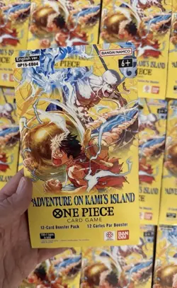 20 ONE PIECE Card Adventure on Kami's Island Booster Packs English OP-15-EB04 - Image 2