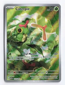 Caterpie - 172/165 Holo SV: Scarlet & Violet 151 Pokemon Card NM - Image 1