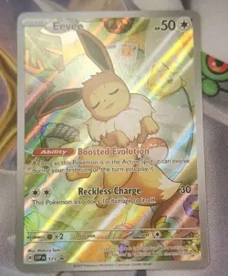 Eevee 173 Sv: Scarlet & Violet Promo Cards Holo NM - Image 1