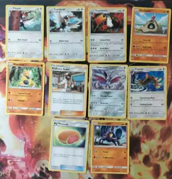 Sun + Moon Base Set 2017 Pokemon Card Lot (Read Description) - Image 1