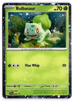 Pokemon TCG - Bulbasaur - 046 Cosmos Holo - SV: Scarlet & Violet Promo Cards NM - Image 1