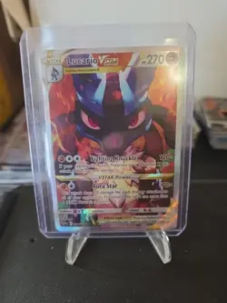 Pokemon Lucario VSTAR SWSH291 Sword & Shield Promo Full Art Holo 270 HP TCG Card - Image 3