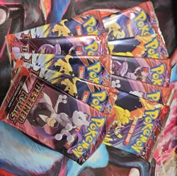10 x DESTINED RIVALS Pokemon Cards Sealed BOOSTER PACKS Lot Of Sealed Packs - Image 2