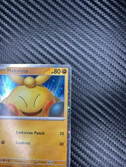 Pokemon Makuhita 068 MEP Cosmos Holofoil Promo NM Perfect Order Card - Image 4