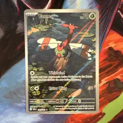 Pokemon Yanma 183/182 Sv10 Destined Rivals Holo Illustration Rare 70 HP Card - Image 1