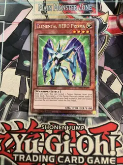 Elemental HERO Prisma Platinum Secret Rare RA03-EN193 YugIoh - Image 1