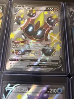 Pokemon V Card Lot Ho-Oh Lapras Falinks Ultra Rare Holo Bundle NM - Image 3