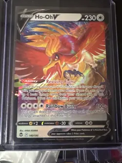 Pokemon V Card Lot Ho-Oh Lapras Falinks Ultra Rare Holo Bundle NM - Image 5