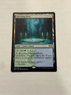MTG Breeding Pool #246 Ravnica Allegiance Regular Rare Magic Card TCG CCG - Image 1