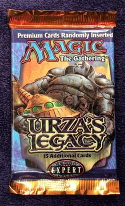 1999 URZA'S LEGACY Booster Pack 15 CARDS MTG NEW Factory Sealed - Image 1