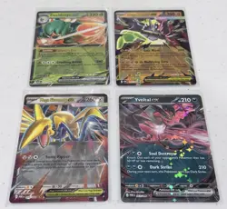 (4) PERFECT ORDER EX CARD LOT ‘DOUBLE RARE’ POR~English Version Pokemon Cards - Image 1