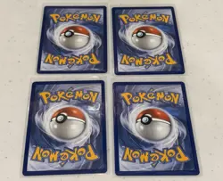 (4) PERFECT ORDER EX CARD LOT ‘DOUBLE RARE’ POR~English Version Pokemon Cards - Image 2