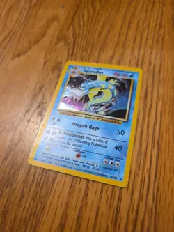 Pokemon Gyarados Holo Card Base Set, Unlimited Rare, 6/102 - Image 2