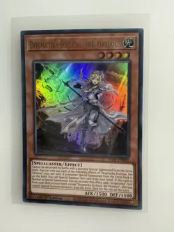 RA01-EN020 Dogmatika Ecclesia, the Virtuous : Ultra Rare 1st Edition YuGiOh - NM - Image 1