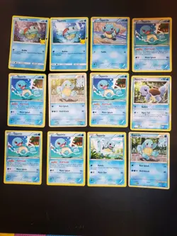 Pokemon TCG Squirtle Wartortle Blastoise Lot of 23 Cards from 2007-2021 - 1 holo - Image 2