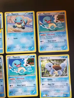 Pokemon TCG Squirtle Wartortle Blastoise Lot of 23 Cards from 2007-2021 - 1 holo - Image 4